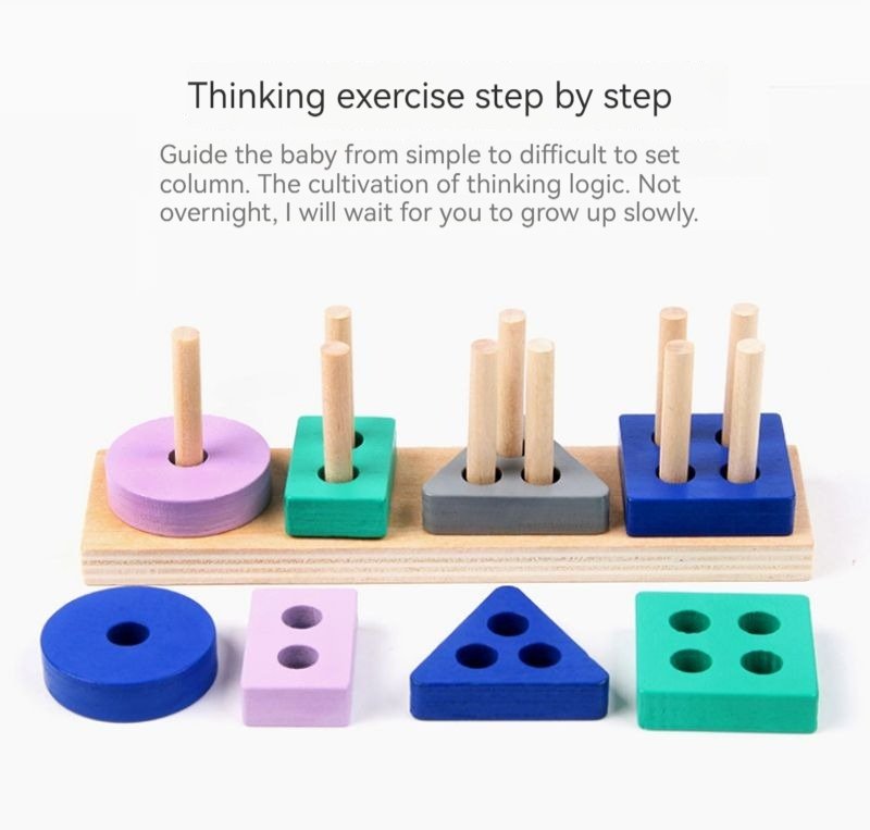 Giocattoli Puzzle per Bambini in Blocchi di Costruzione