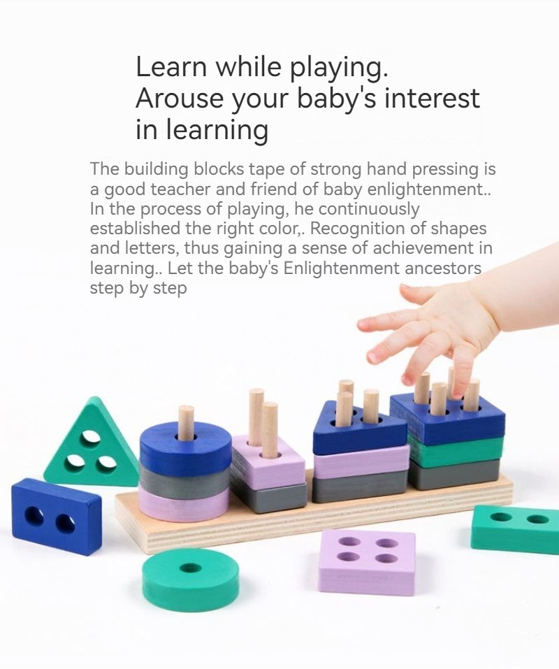 Giocattoli Puzzle per Bambini in Blocchi di Costruzione