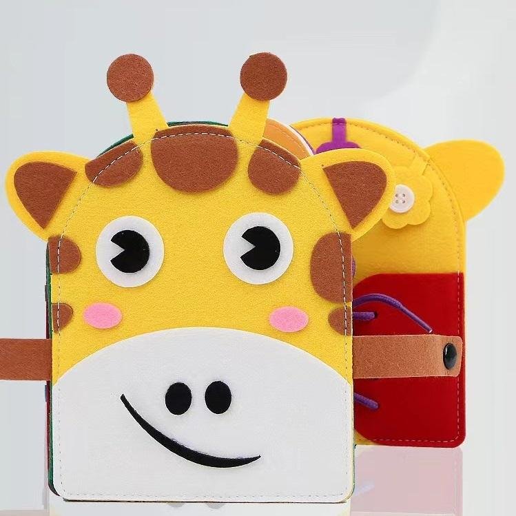 Tavola di Apprendimento in Feltro per Educazione Precoce