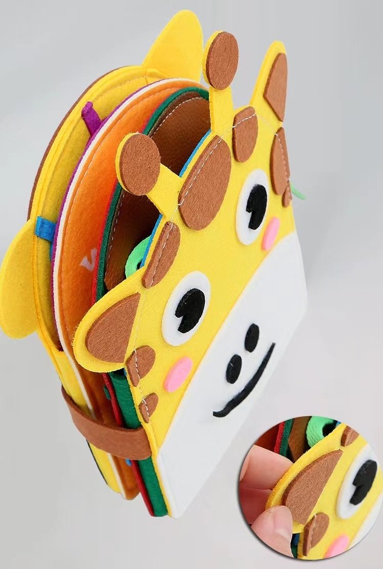 Tavola di Apprendimento in Feltro per Educazione Precoce