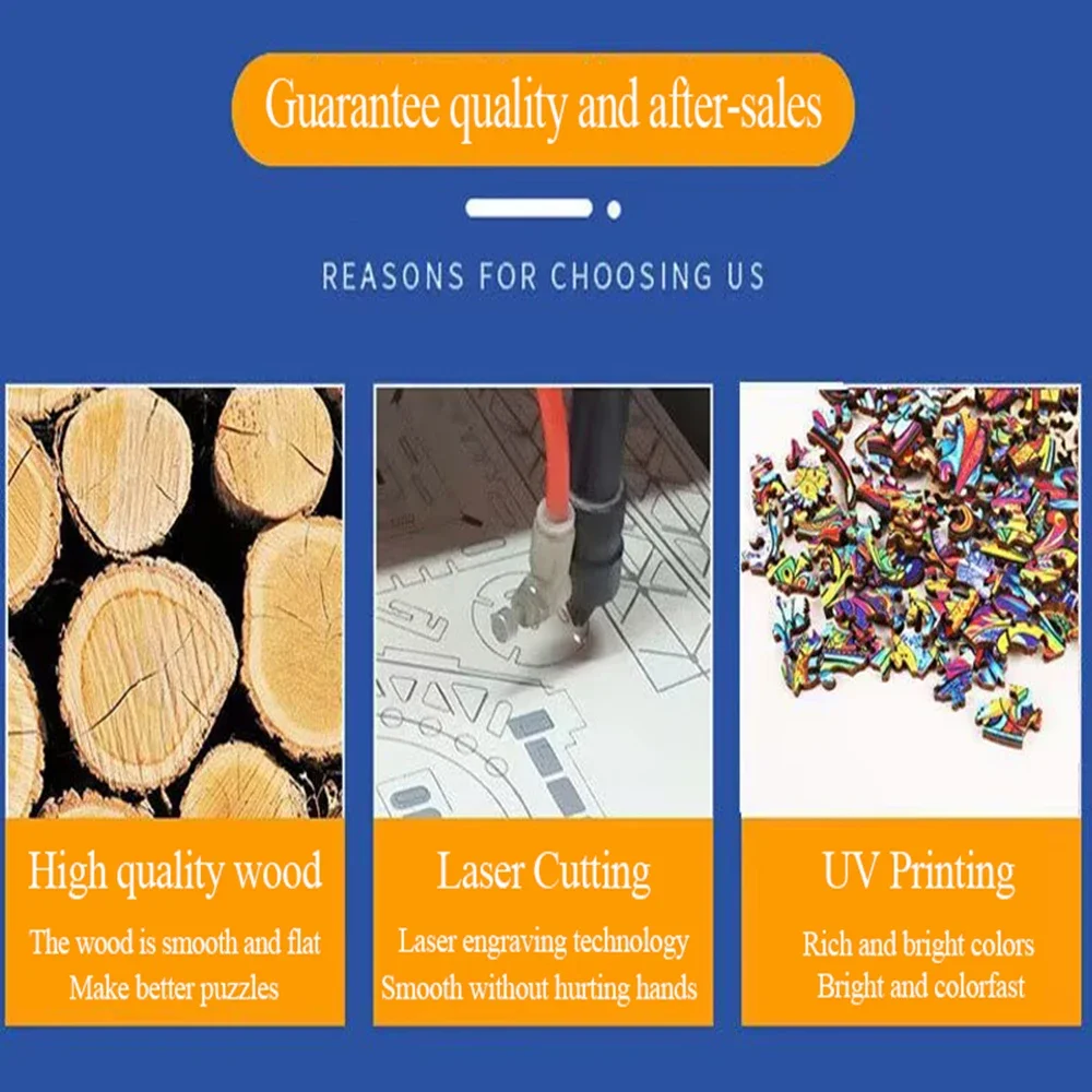 Puzzle Educativo in Legno - Stile Animale