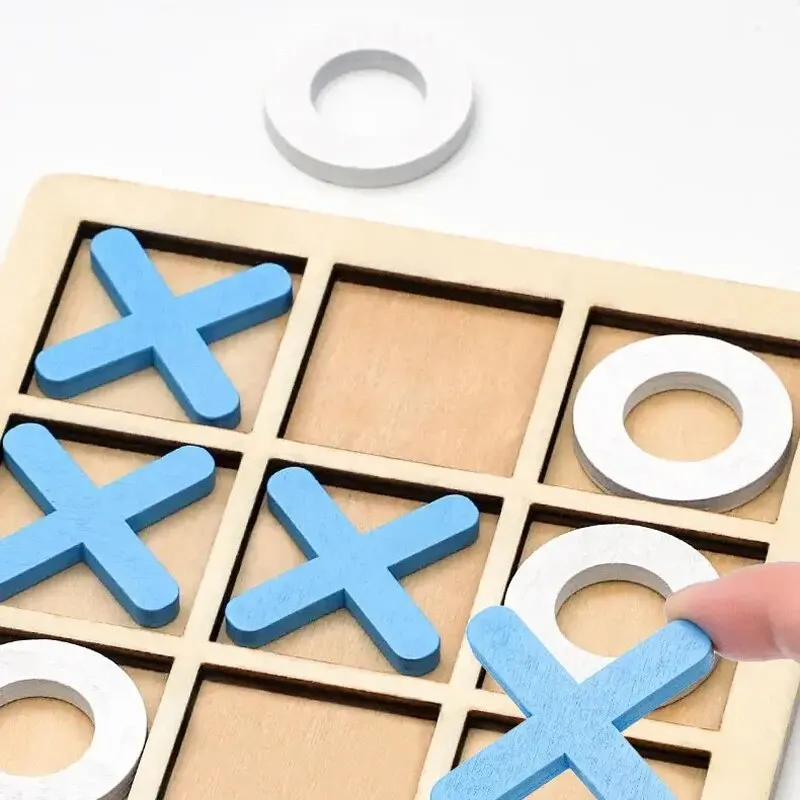 Gioco da Tavolo Tris (Tic Tac Toe) per Bambini - Gioco Interattivo Genitore-Figlio