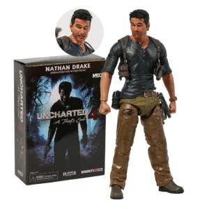 Action figure da 7 pollici del videogioco Nathan Drake di NECA Uncharted per 4 giocatori