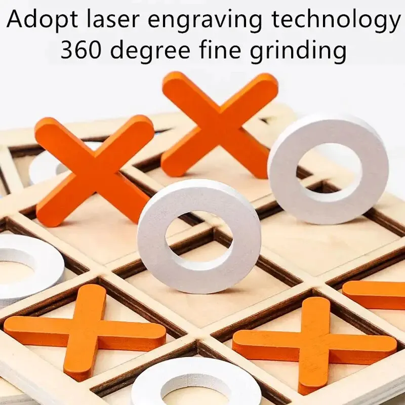 Gioco da Tavolo Tris (Tic Tac Toe) per Bambini - Gioco Interattivo Genitore-Figlio