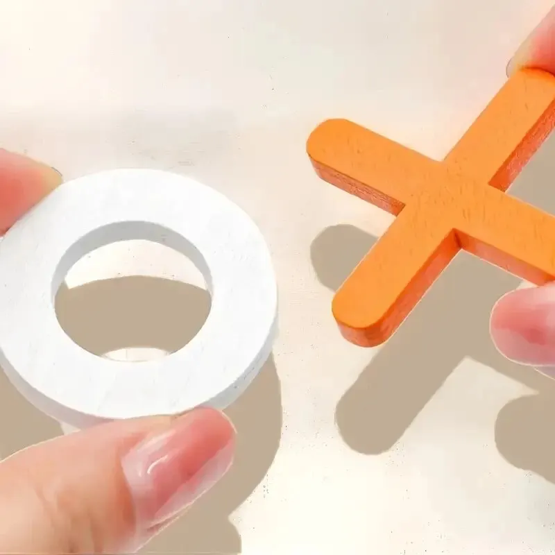 Gioco da Tavolo Tris (Tic Tac Toe) per Bambini - Gioco Interattivo Genitore-Figlio