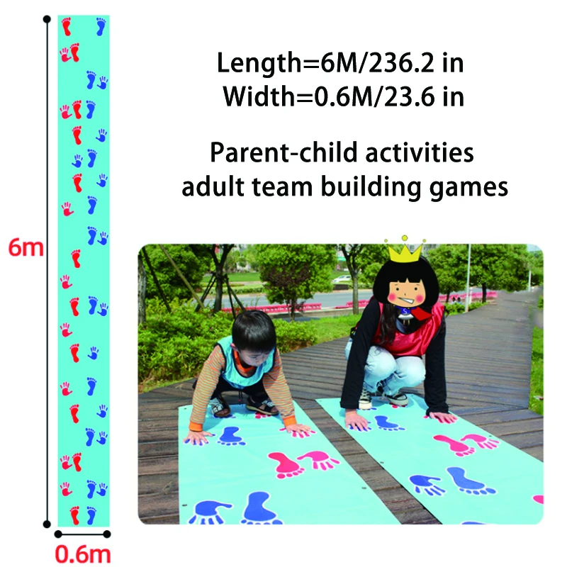 Tappetino Gioco Mani e Piedi - Gioco Interattivo per Bambini e Adulti
