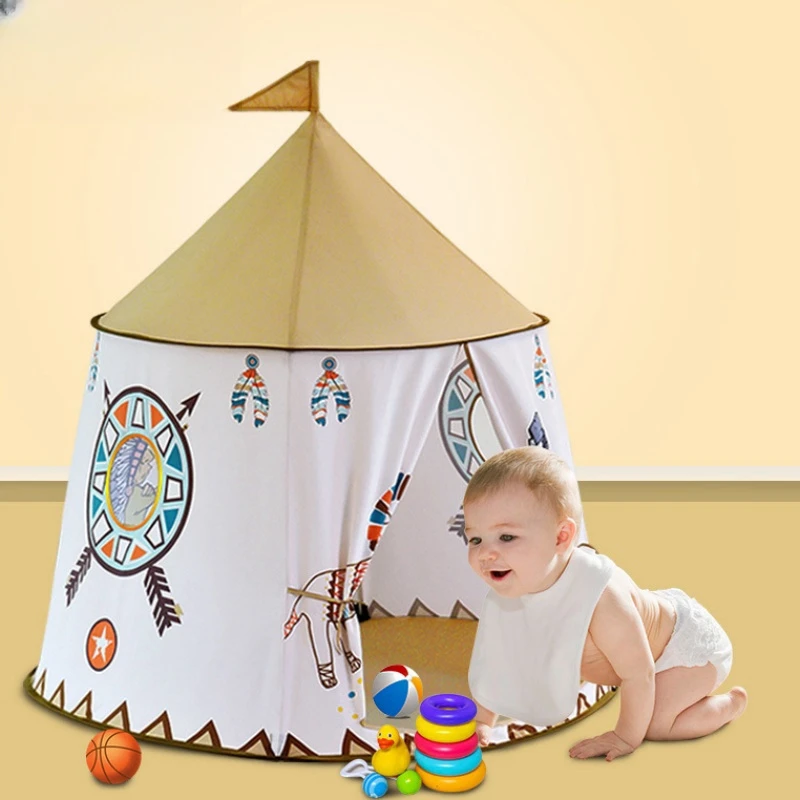 Tenda Teepee per Bambini - Gioco al Coperto e All'Aperto